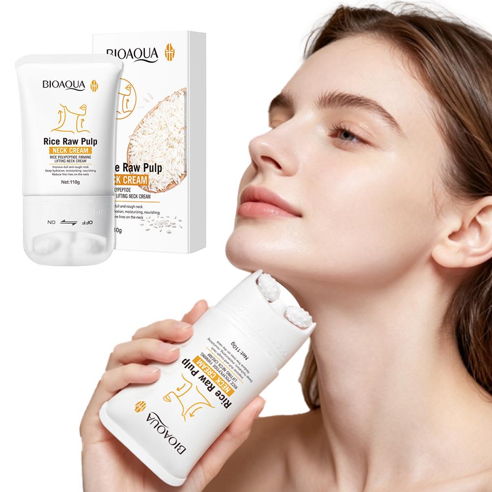 Peptide Neck Cream - Korean Rice Raw Pulp Neck Cream