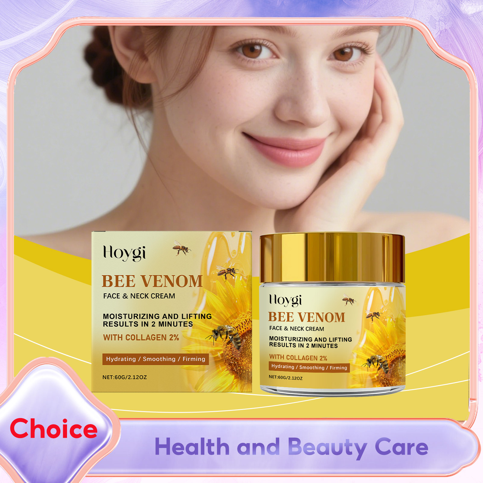 Peptide Neck Cream - Bee Venom Face Lift Cream Wrinkle