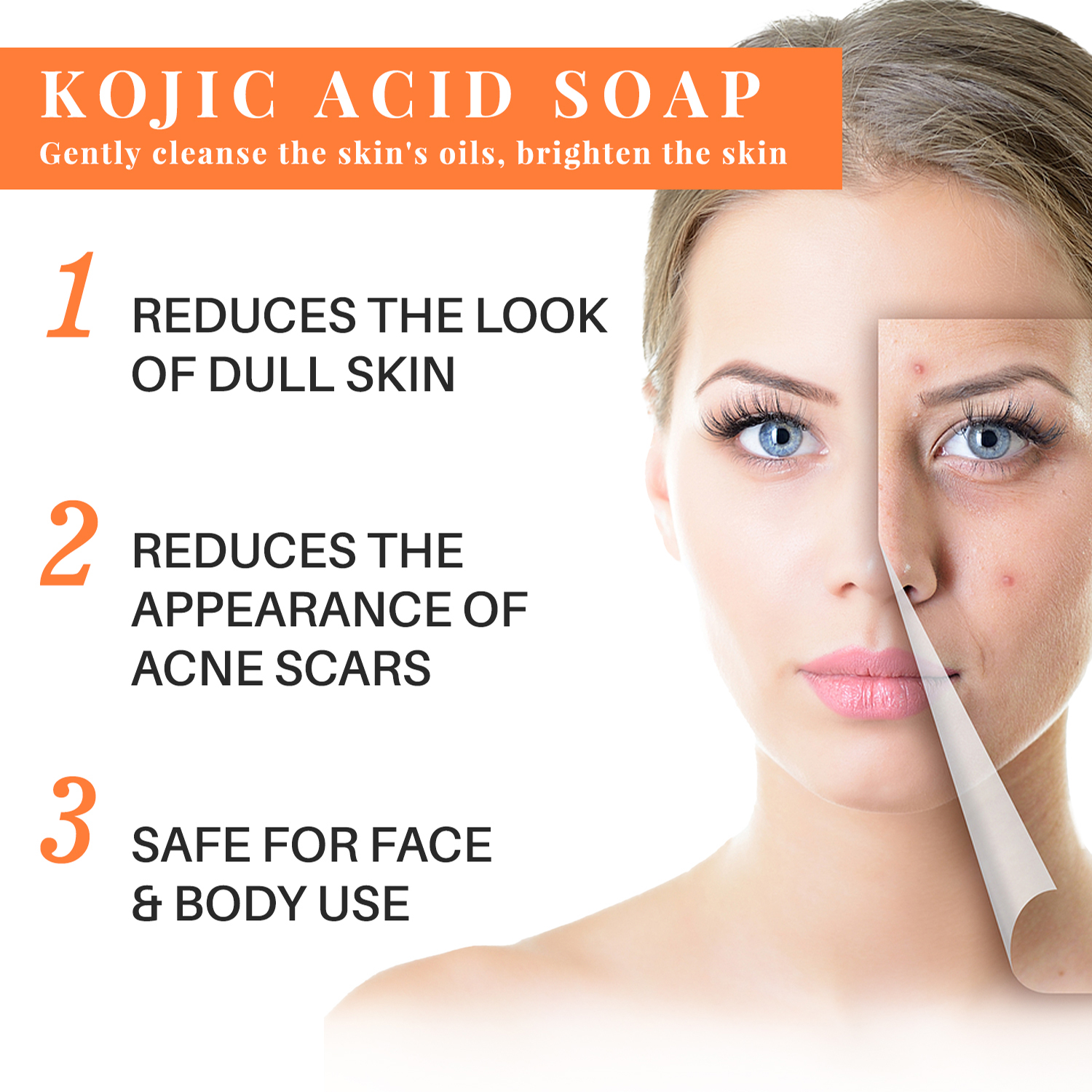 Kojic Acid Glow Soap Facial De – Skincare X2 recenzja i cena