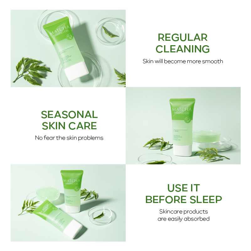 LAIKOU Matcha Exfoliating Peel – Peptide Neck Cream recenzja i cena