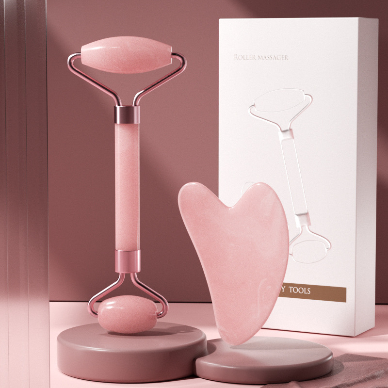Dual Head Face Roller Pink Cry – Skincare Glowing recenzja i cena