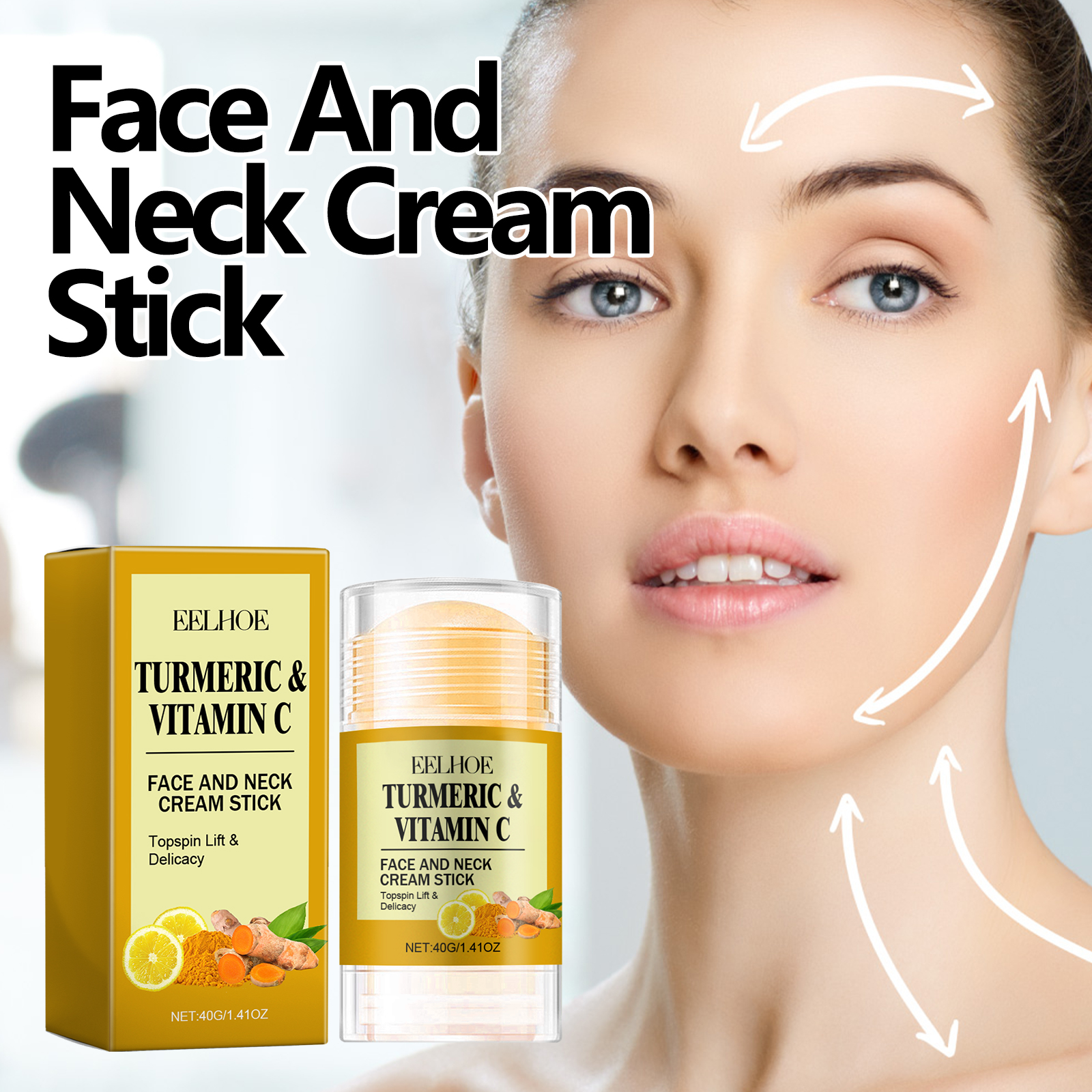 Turmeric Face and Neck Firming – Peptide Neck Cream recenzja i cena