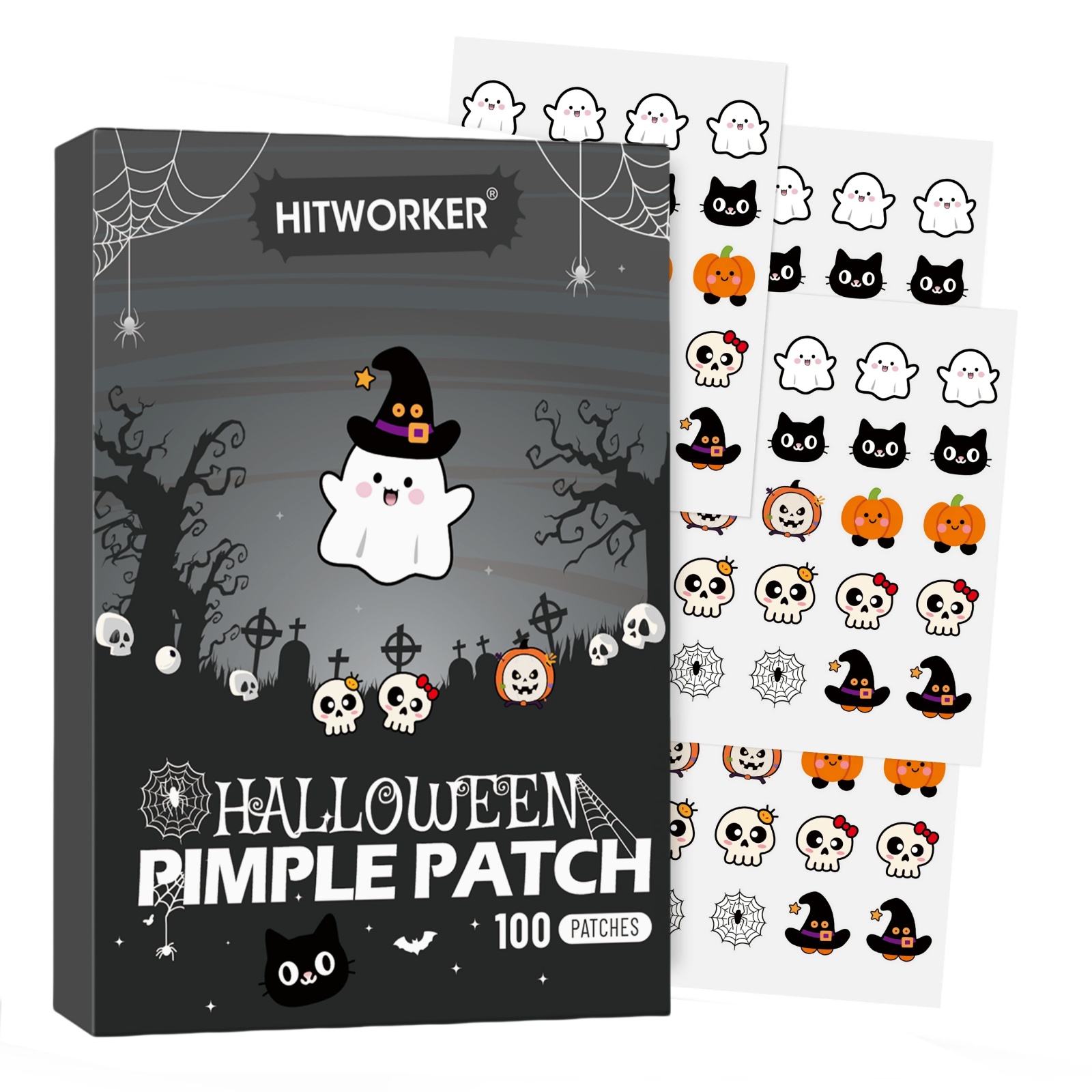100pcs HITWORKER Halloween Hyd – Skincare Glowing recenzja i cena