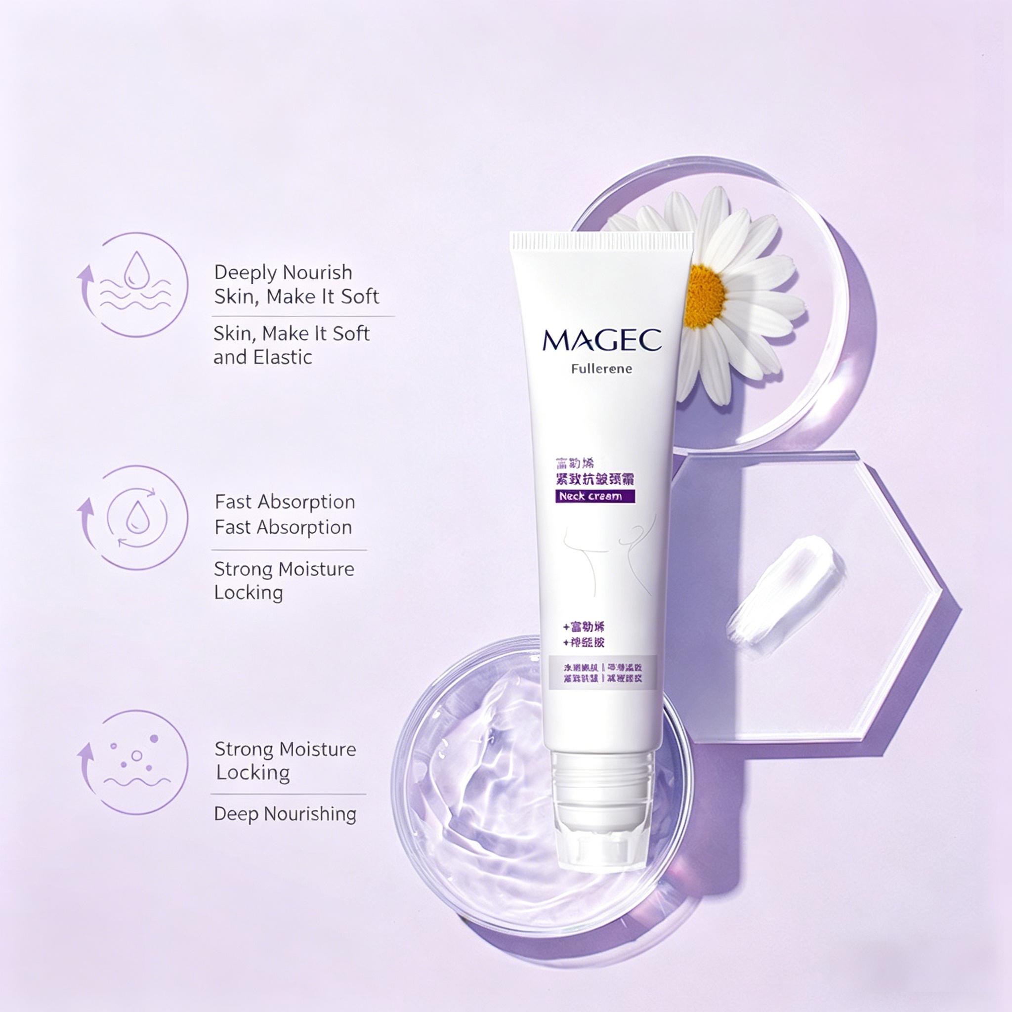 MAGEC Double Roller Neck Cream – Peptide Neck Cream recenzja i cena