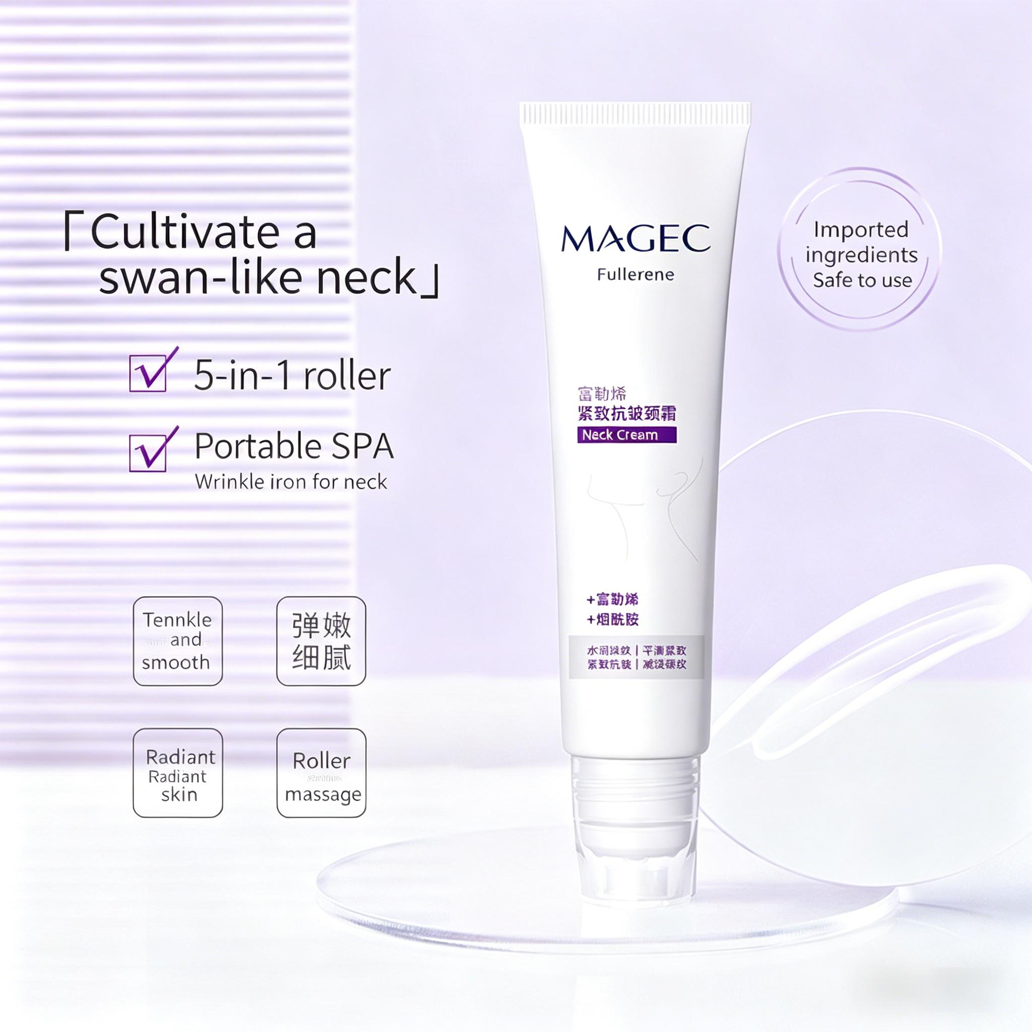 MAGEC Double Roller Neck Cream – Peptide Neck Cream recenzja i cena