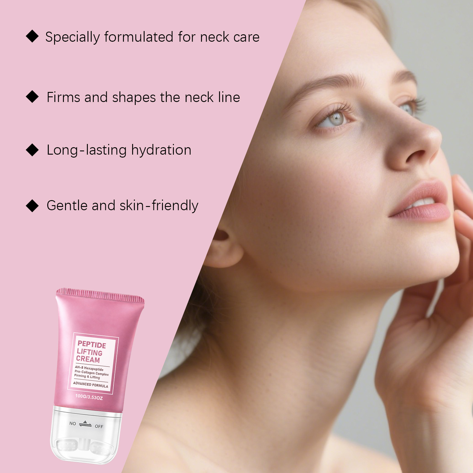 New NAD+ Peptide Cream Face Ne – Peptide Neck Cream recenzja i cena